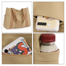 Afbeelding in Gallery-weergave laden, Waterdichte draagtas van canvas met grote capaciteit