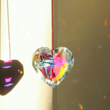 Afbeelding in Gallery-weergave laden, Opknoping Hart Suncatcher Prisma Ambachten