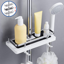 Afbeelding in Gallery-weergave laden, Badkamer paal douche opbergrek houder