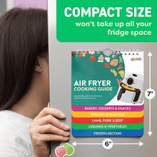 Afbeelding in Gallery-weergave laden, 🍗Luchtfriteuse Cheat Sheet Magneten Kookgidsboekje