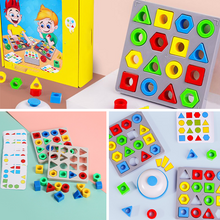 Afbeelding in Gallery-weergave laden, Vormafstemming en kleursensorisch educatief spel