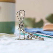 Afbeelding in Gallery-weergave laden, Stainless Steel Wire Clips for Clothes Drying