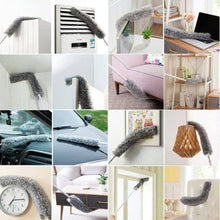 Afbeelding in Gallery-weergave laden, Intrekbare wasbare gebogen microfiber stofdoek