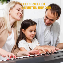 Afbeelding in Gallery-weergave laden, Verwijderbare bladmuzieklabels voor piano toetsenbord
