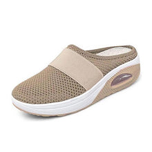 Afbeelding in Gallery-weergave laden, Platte platte sandalen met mesh voor dames