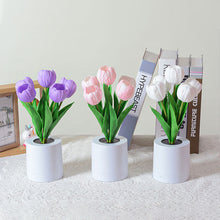 Afbeelding in Gallery-weergave laden, LED oplaadbaar tulp nachtlampje