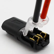 Afbeelding in Gallery-weergave laden, Dubbeldraads insteek connector met vergrendelingsgesp