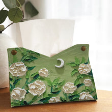 Afbeelding in Gallery-weergave laden, Weefseldoos met olieverf print