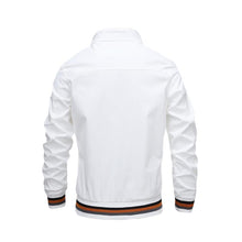 Afbeelding in Gallery-weergave laden, Casual jack voor heren in effen kleur