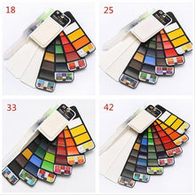 Afbeelding in Gallery-weergave laden, Solid Gouache Pigment Palette - laat je creativiteit spreken!