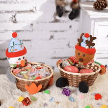 Afbeelding in Gallery-weergave laden, Kerst Snoep Geweven Mand