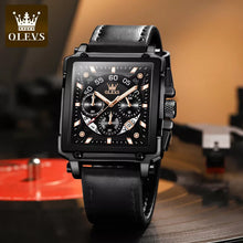 Afbeelding in Gallery-weergave laden, Lichtgevend Luxe Square Business Quartz horloge