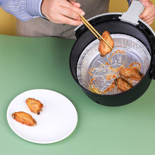 Afbeelding in Gallery-weergave laden, Ronde bakplaat met bakblik Magnetron Airfryer Foliebak