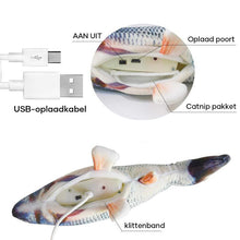 Afbeelding in Gallery-weergave laden, Pluche Simulatie USB Opladen Huisdier Vis Speelgoed