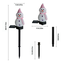 Afbeelding in Gallery-weergave laden, Waterdichte zonne-sneeuwmanlamp