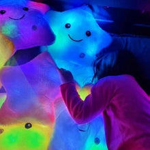 Afbeelding in Gallery-weergave laden, Vijfpuntige Ster Lichtgevend Kussen