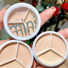 Afbeelding in Gallery-weergave laden, Tri-Color Concealer Palette Covers Acne Marks Donkere kringen