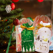 Afbeelding in Gallery-weergave laden, Kerstcadeautassen met trekkoord
