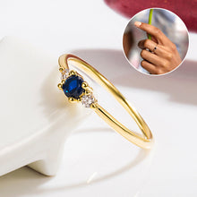 Afbeelding in Gallery-weergave laden, Art Deco Geboortesteen Ring