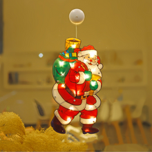 Afbeelding in Gallery-weergave laden, Kerst raam zuignap verlichting