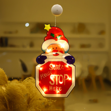 Afbeelding in Gallery-weergave laden, Kerst raam zuignap verlichting