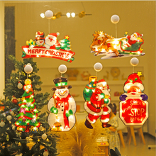 Afbeelding in Gallery-weergave laden, Kerst raam zuignap verlichting