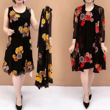 Afbeelding in Gallery-weergave laden, Jurk met bloemenprint voor dames