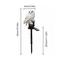 Afbeelding in Gallery-weergave laden, Eagle Figure Garden Solar Post