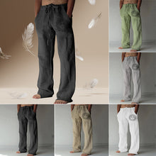 Afbeelding in Gallery-weergave laden, Elastische casual broek met trekkoord