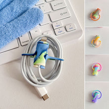 Afbeelding in Gallery-weergave laden, 2-in-1 datakabel beschermer
