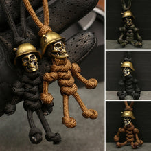 Afbeelding in Gallery-weergave laden, Skelet Soldaat Paracord Sleutelhanger