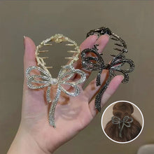 Afbeelding in Gallery-weergave laden, Bow ponytail hair clip