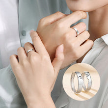 Afbeelding in Gallery-weergave laden, One Kiss Sterling Silver Couple Rings Valentijnsdag Cadeau gids