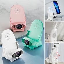 Afbeelding in Gallery-weergave laden, Mini stoel draadloze snellader multifunctionele telefoonhouder