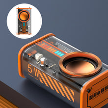 Afbeelding in Gallery-weergave laden, Transparante Mecha draadloze Bluetooth-luidspreker