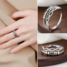 Afbeelding in Gallery-weergave laden, Verdrijf je angst Infinity Fidget Ring