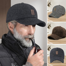 Afbeelding in Gallery-weergave laden, 🧢Winterbaseballpet met oorwarmers
