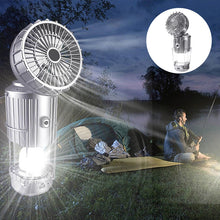Afbeelding in Gallery-weergave laden, 🎐6-in-1 draagbare zonne-LED-campinglantaarn