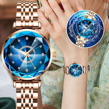 Afbeelding in Gallery-weergave laden, Waterdicht horloge met sterrenhemel voor dames