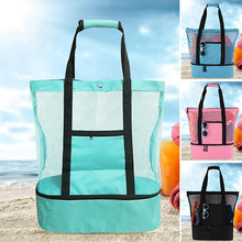Afbeelding in Gallery-weergave laden, 2-in-1 draagbare mesh afneembare draagtas