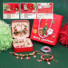 Afbeelding in Gallery-weergave laden, DIY kerstarmband set