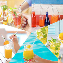 Afbeelding in Gallery-weergave laden, Glas in lood rietjes
