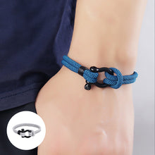 Afbeelding in Gallery-weergave laden, Nautical Braided Rope Bracelet