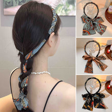 Afbeelding in Gallery-weergave laden, Retro hoofdband met lang lint
