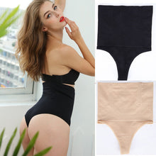 Afbeelding in Gallery-weergave laden, String met hoge taille voor buikcontrole