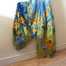 Afbeelding in Gallery-weergave laden, Jumpsuit van katoenmix met bloemen