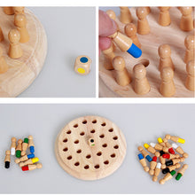Afbeelding in Gallery-weergave laden, Houten Memory Match Stick Schaken