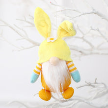 Afbeelding in Gallery-weergave laden, Handgemaakte paashaas pop ornament