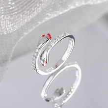 Afbeelding in Gallery-weergave laden, Diamanten knuffel ring