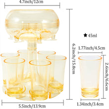 Afbeelding in Gallery-weergave laden, 6 Shotglas dispenser en houder